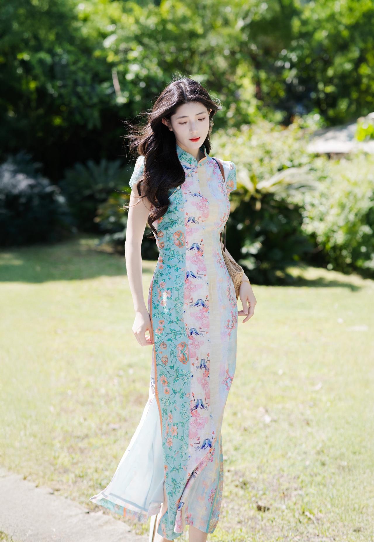 国风才是中国女人最好的医美～旗袍旗袍穿搭国风古韵国风穿搭