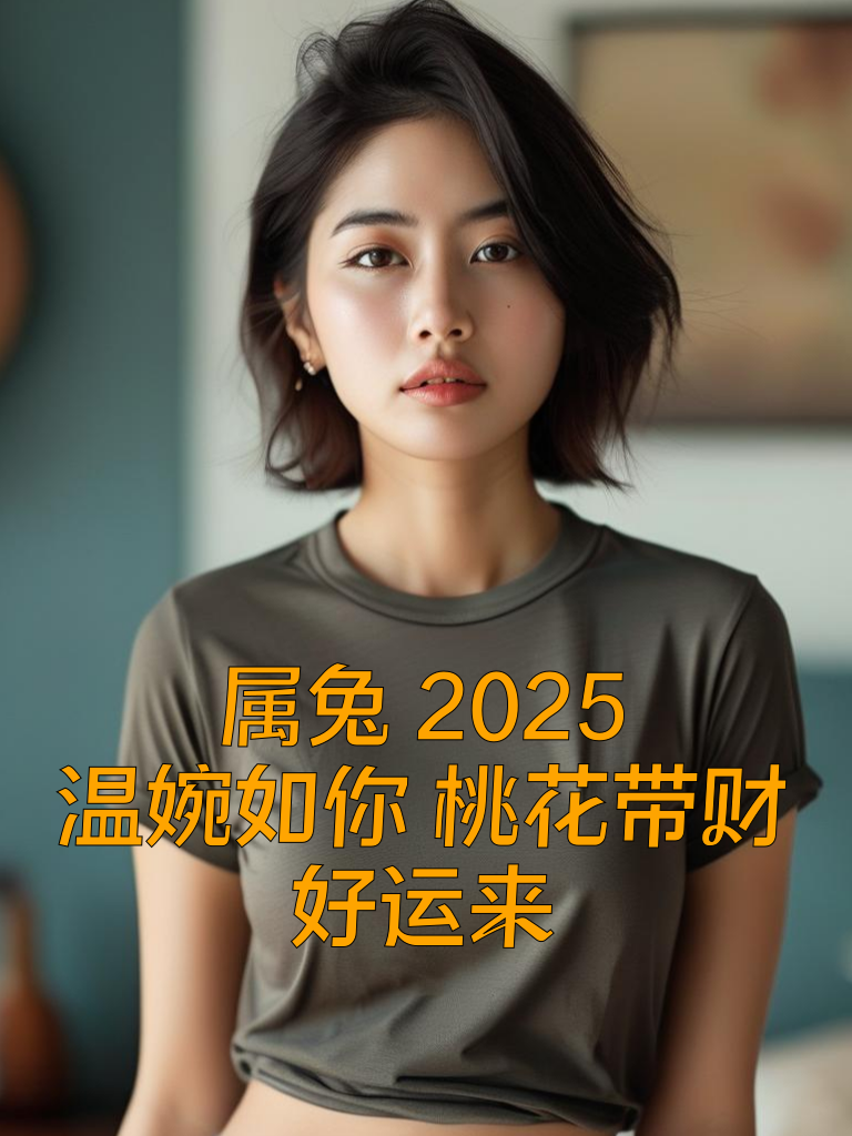 属兔2025：温婉如你，桃花带财好运来