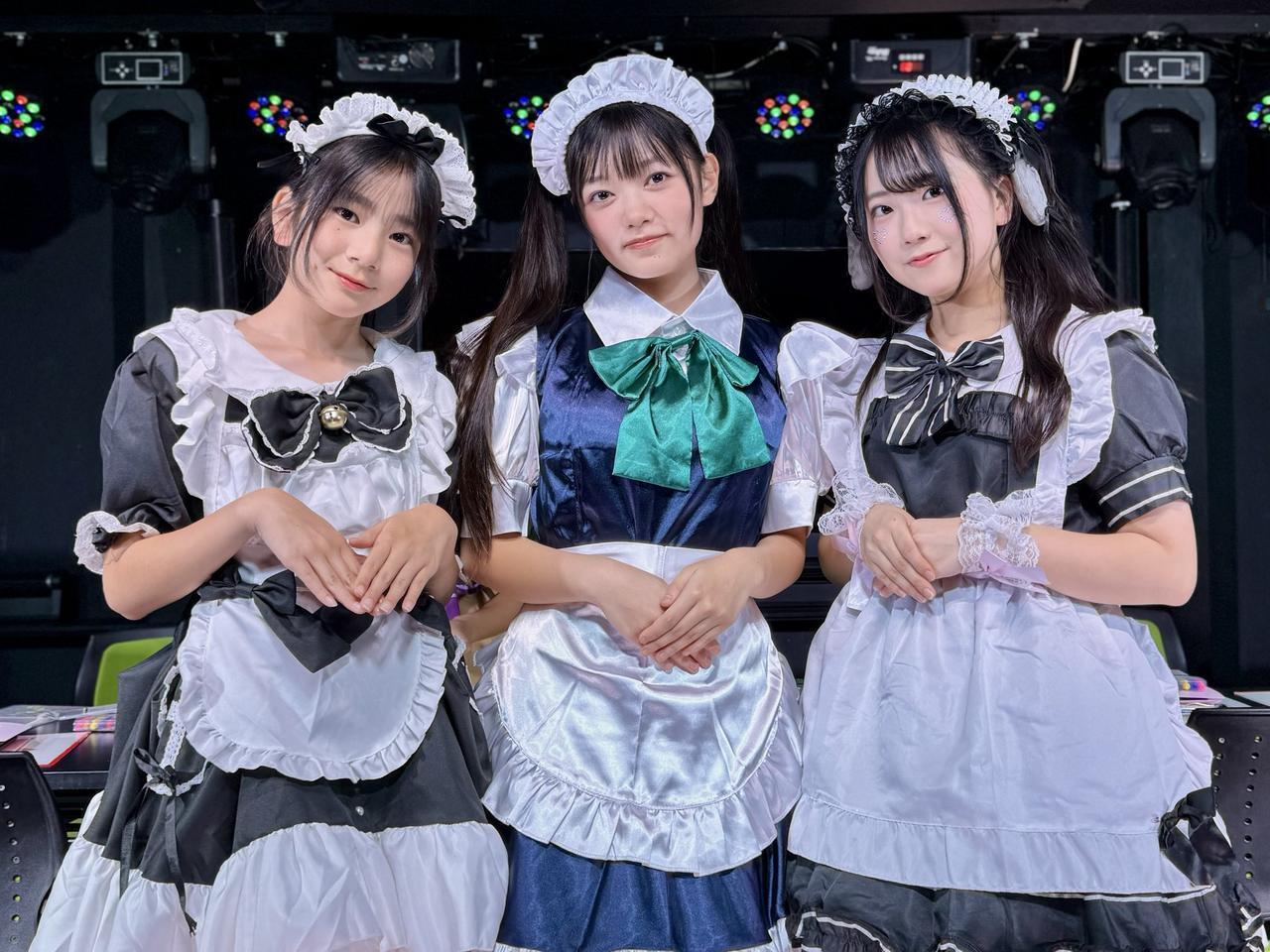 梦幻女仆三人组，甜美可爱