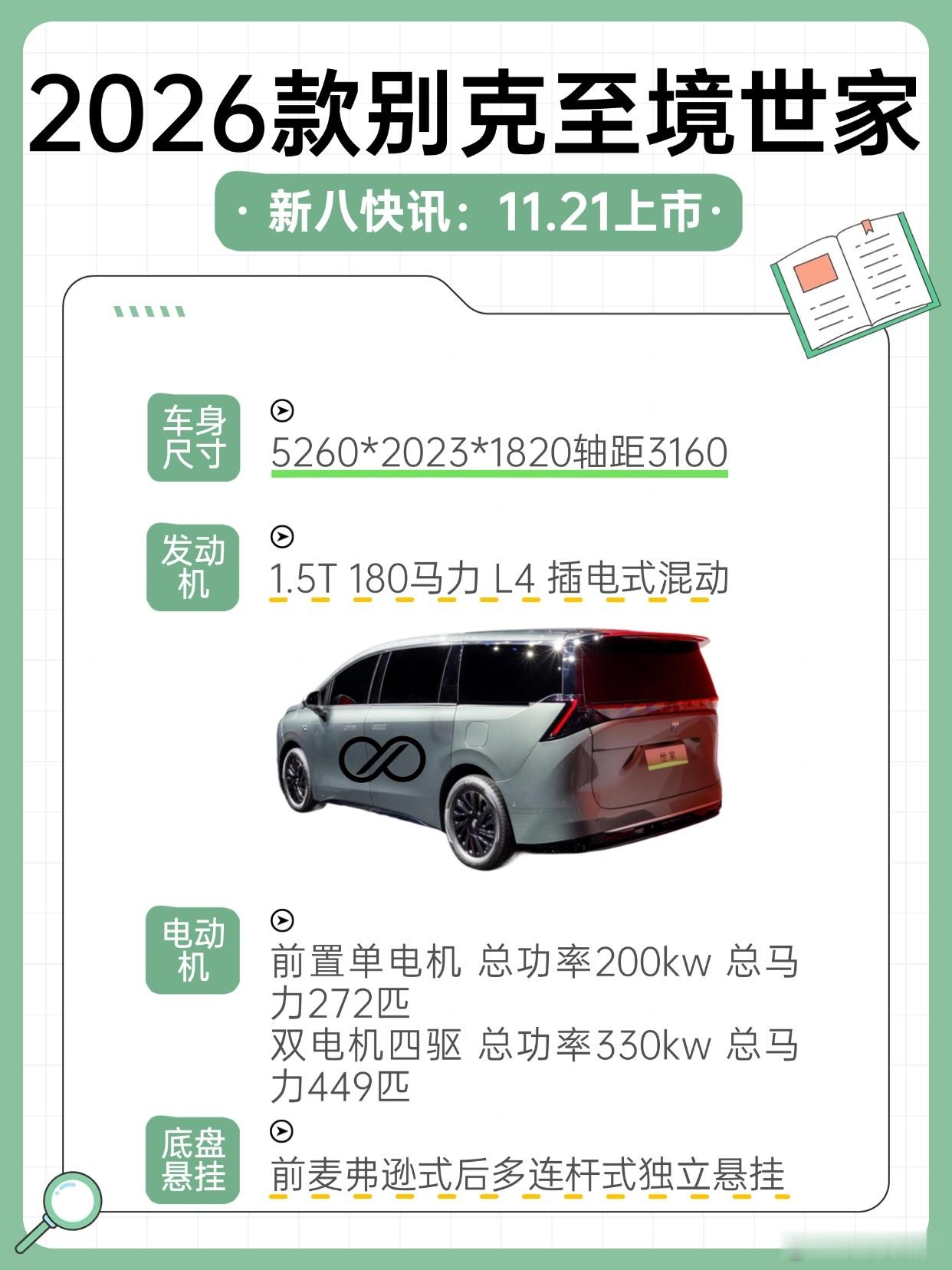 别克至境世家为“至境”首款旗舰MPV，定位“别墅级家用车”，2025年