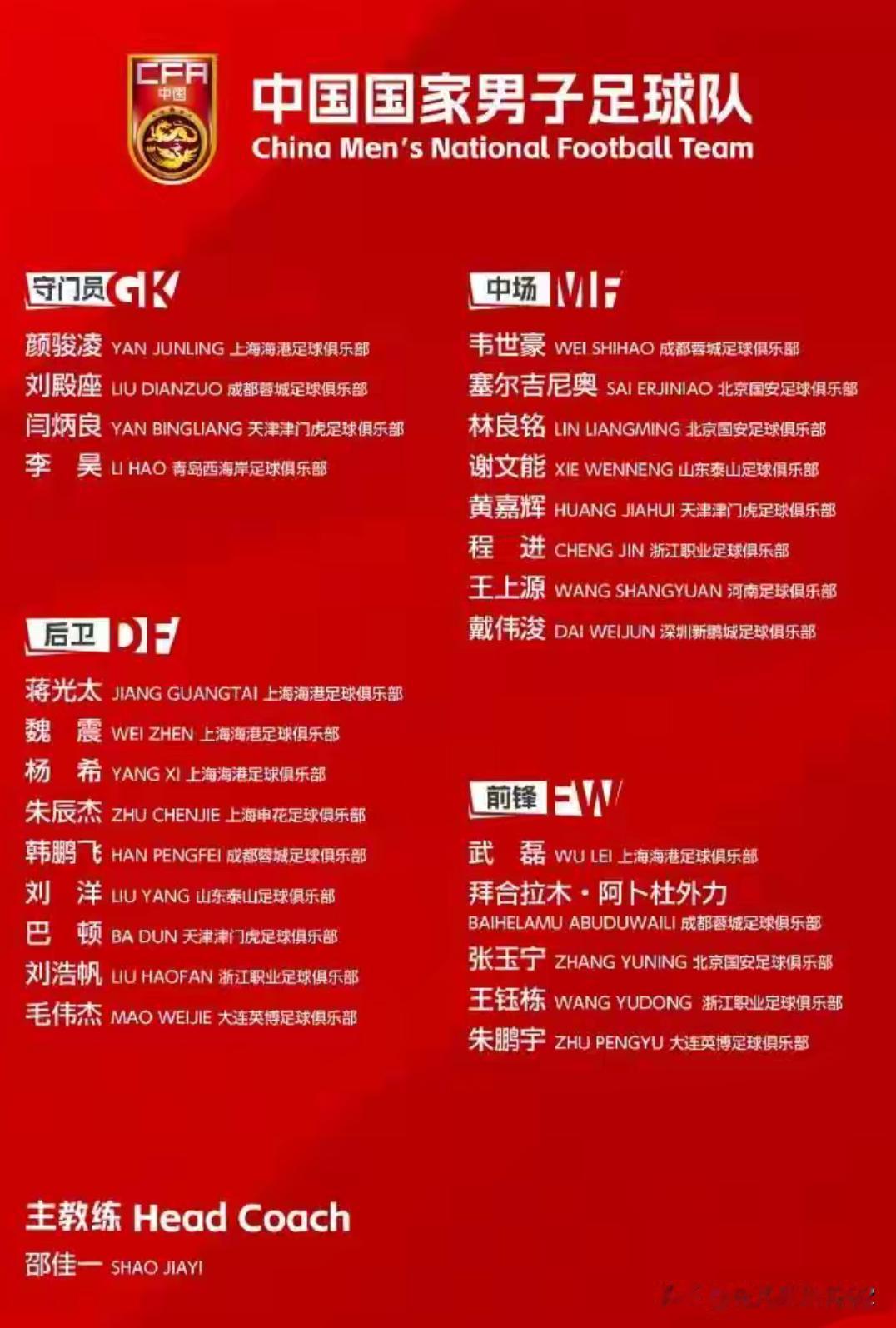 邵佳一用这份名单给出了一个硬邦邦的答案：不管你的名字有多大，不管你的过往有多辉煌