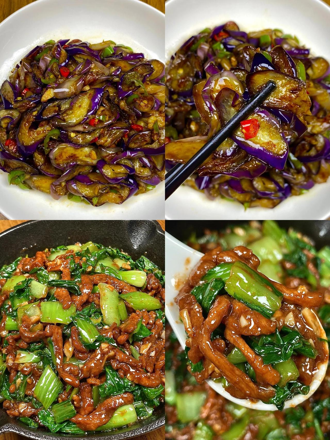 网友诚不欺我！终于解锁超下饭的青菜炒肉丝啦～肉丝滑嫩多汁，搭配清脆爽口的青菜，配