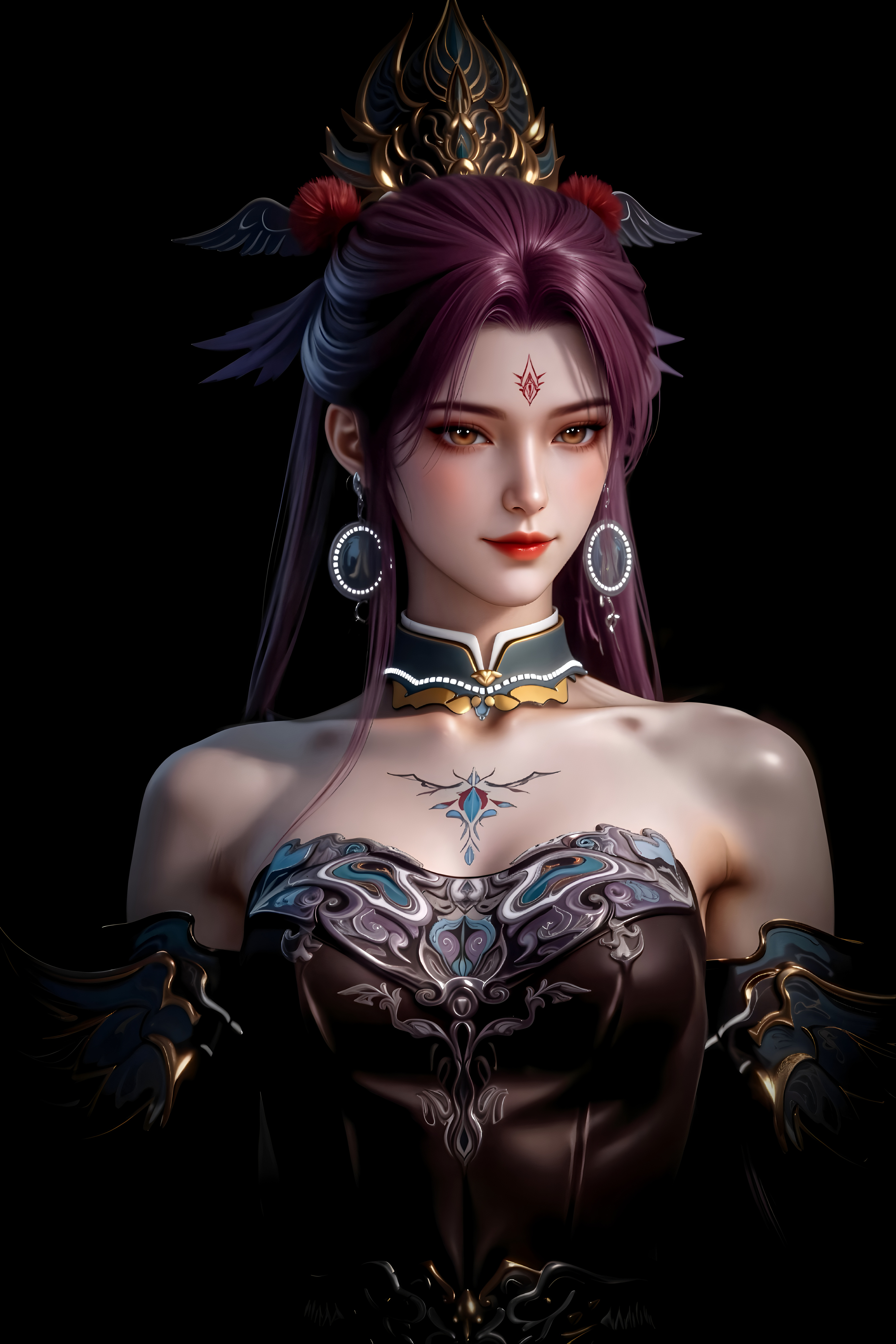 《牧神记》-【司幼幽】国漫女神/美女高清壁纸，美艳到祸国殃民的容貌！