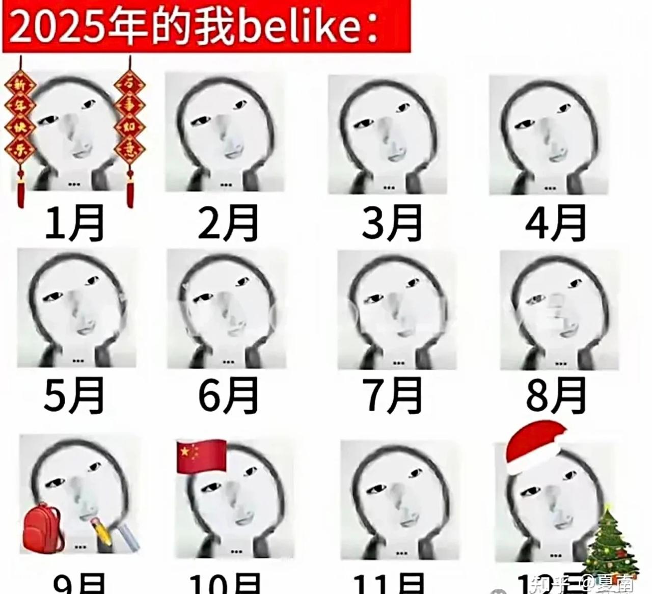 一些生动形象的跨年/过年meme​​​