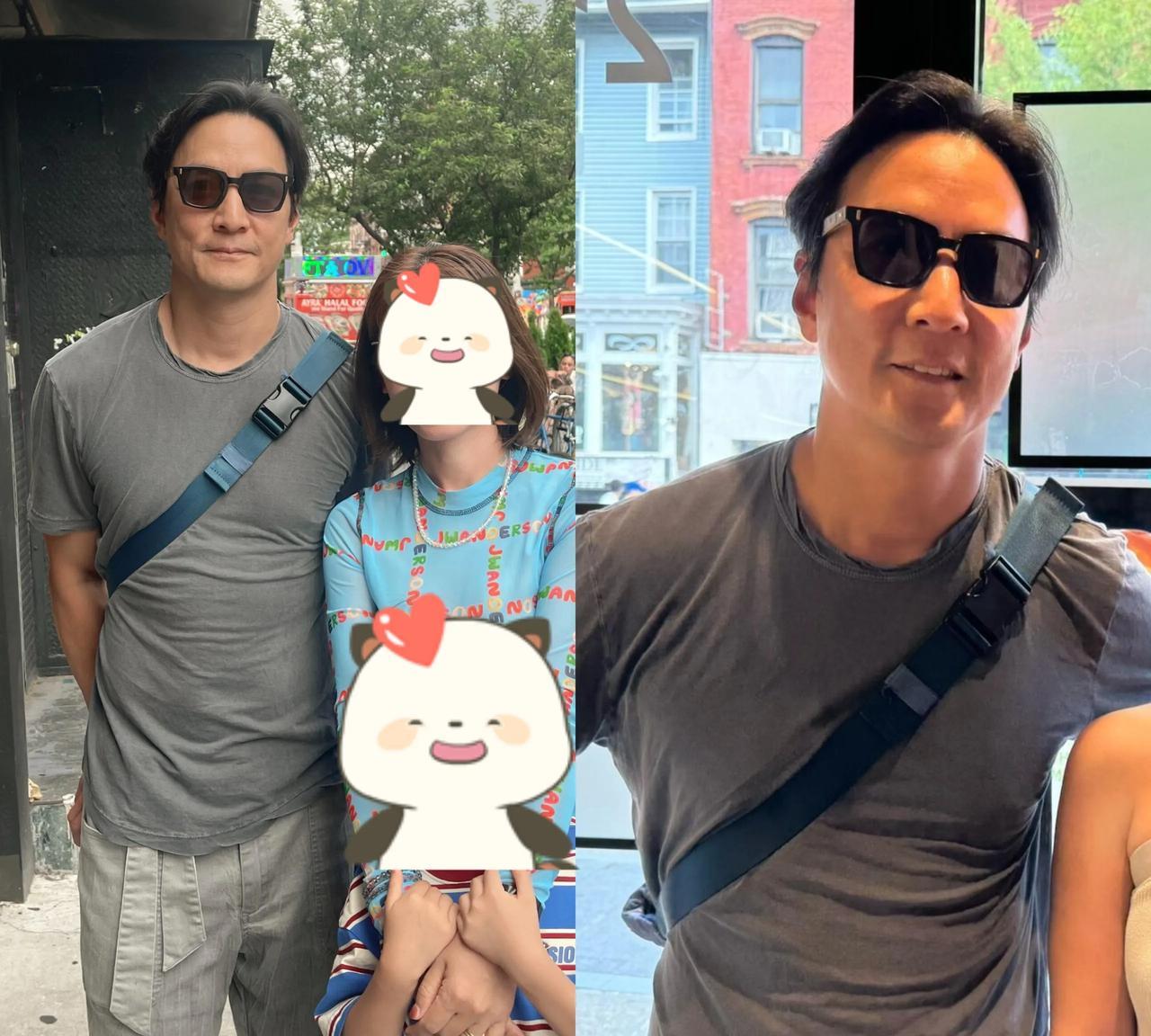 偶遇街头偶遇吴彦祖一家三口！网友在布鲁克林遇到他们，随后进了一家抹茶蛋糕店，阿祖