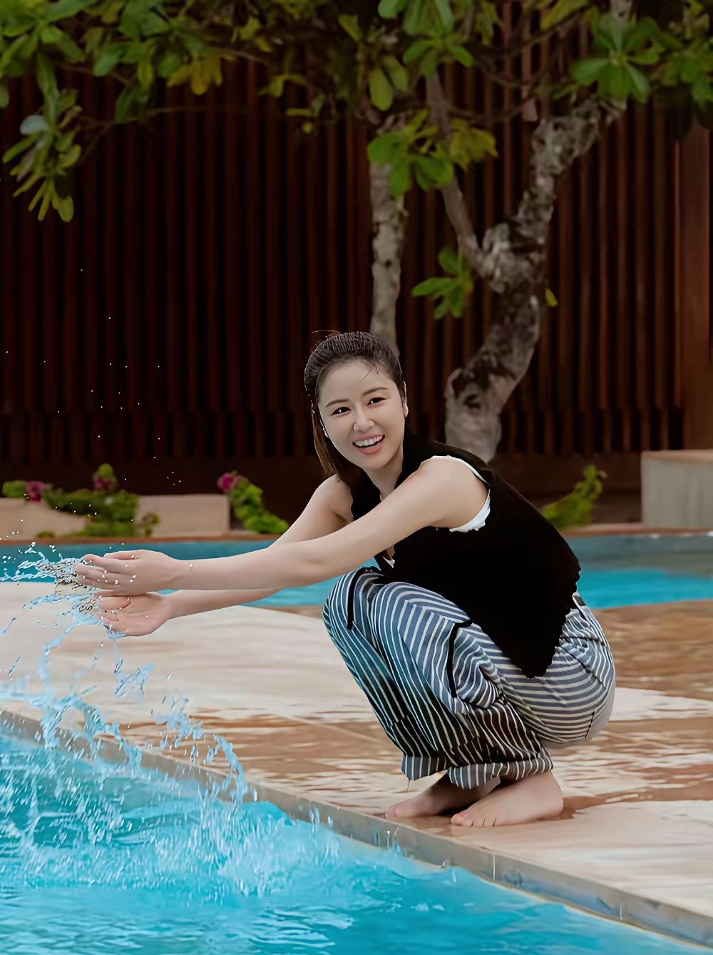50岁的林心如是吃的什么牌子的防腐剂呀，完全少女感十足