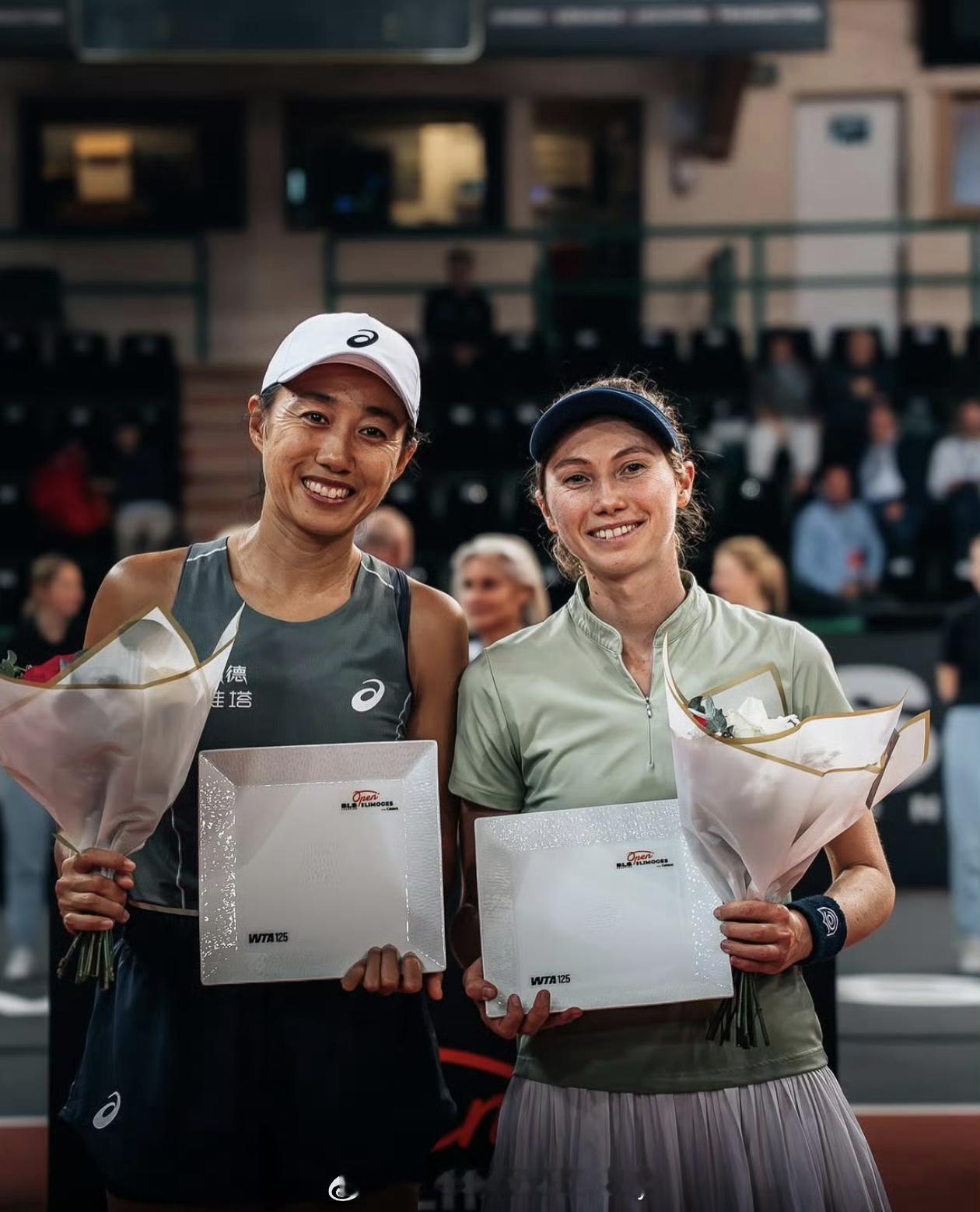 恭喜张帅以冠军完美收官2025赛季！🎉刚刚在WTA125利摩日站女双决赛中，张