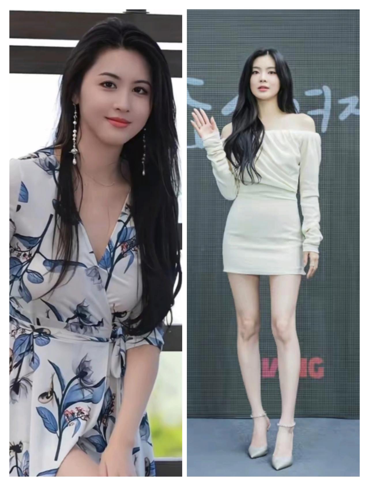 优雅与性感并存，两套穿搭尽显迷人魅力！🌸✨