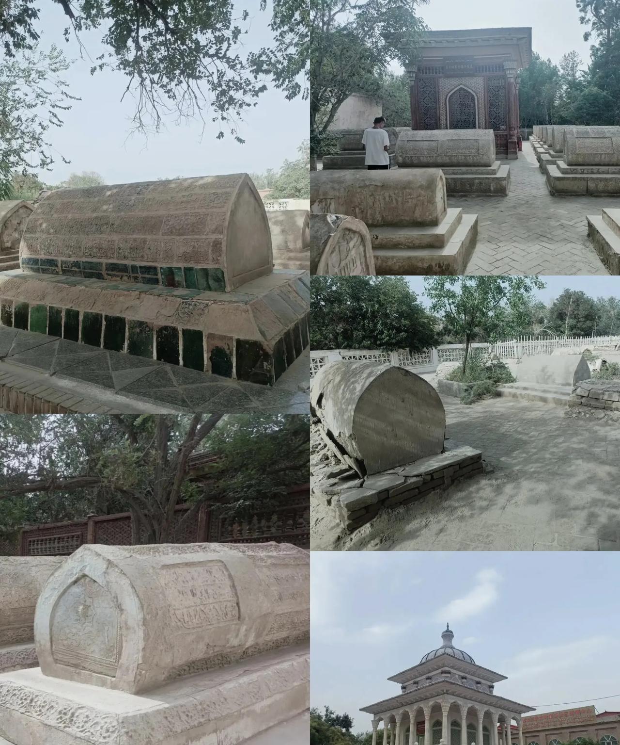 一个广东人到新疆莎车谈生意，闲暇时间他自己随意溜达，不留神发现叶尔羌汗国王陵边上
