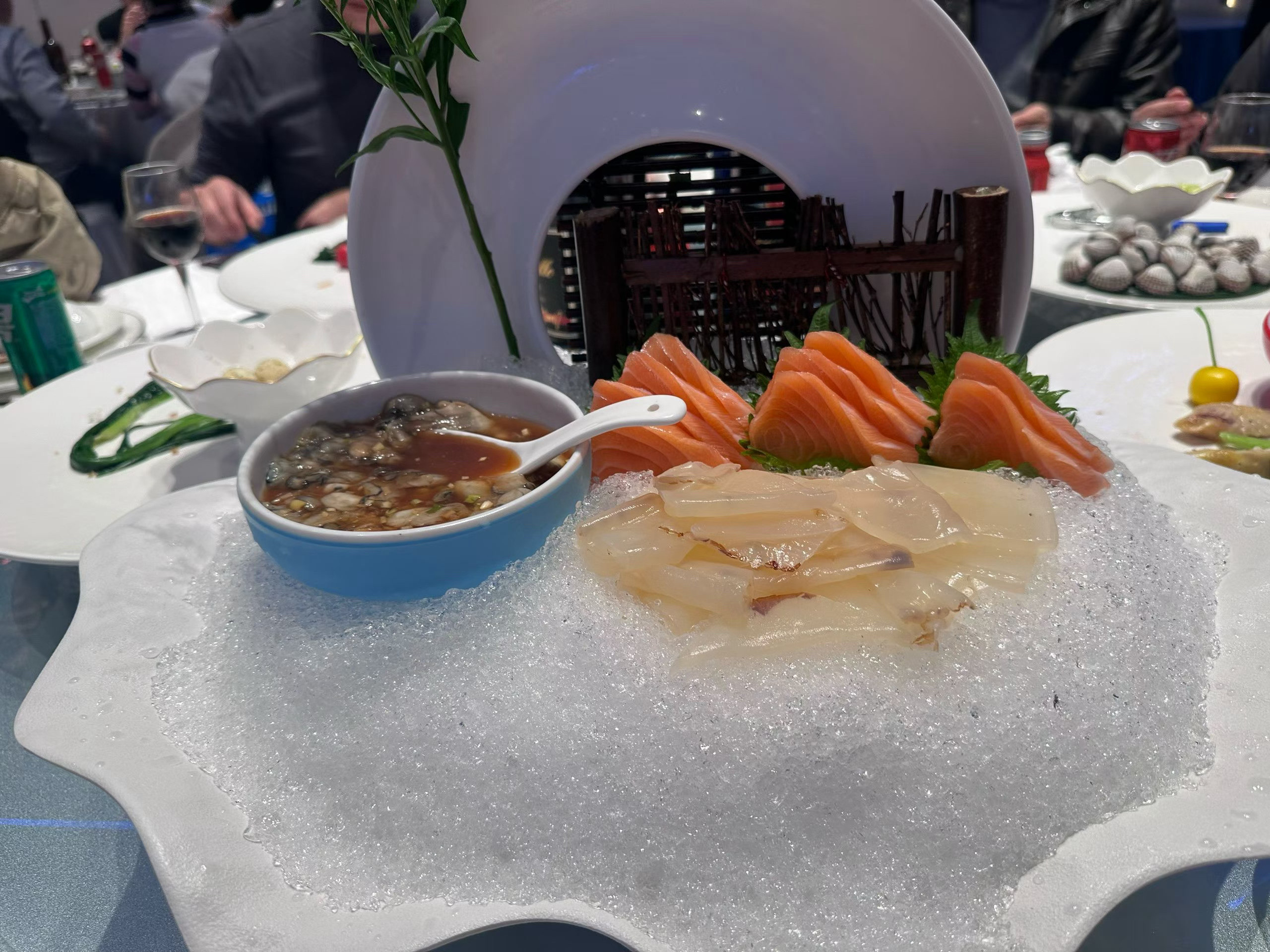 今日份聚餐结束