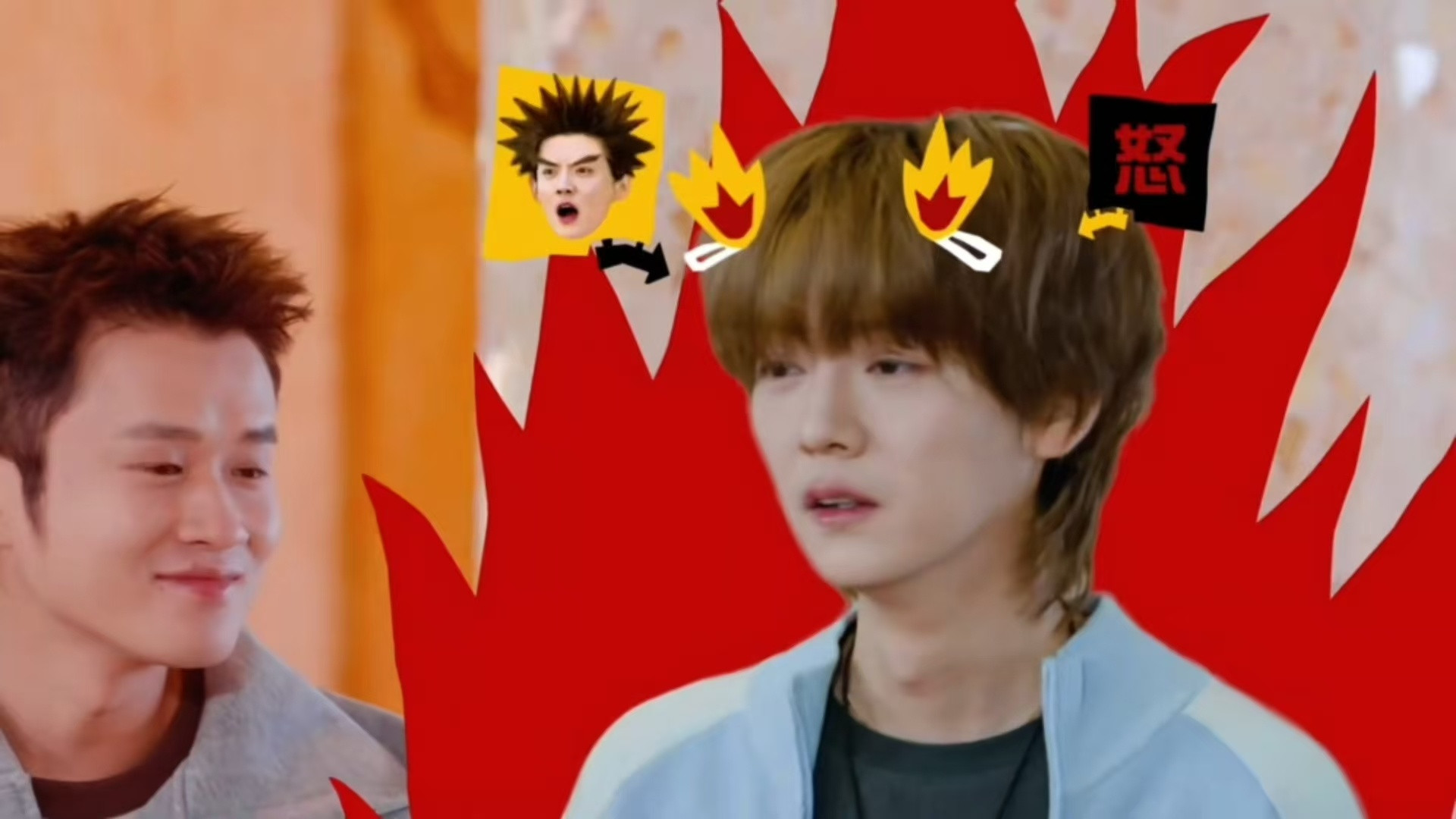 鹿晗不到180鹿晗反正比王勉高哈哈哈哈哈五哈身高分组太有梗，导演一句话惹怒三人