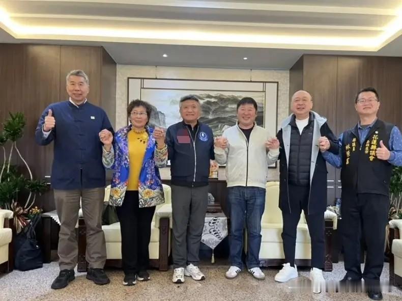 果然没错，何启圣是受张亚中支持的，张亚中到底想干啥？今天张亚中陪同何启圣拜访