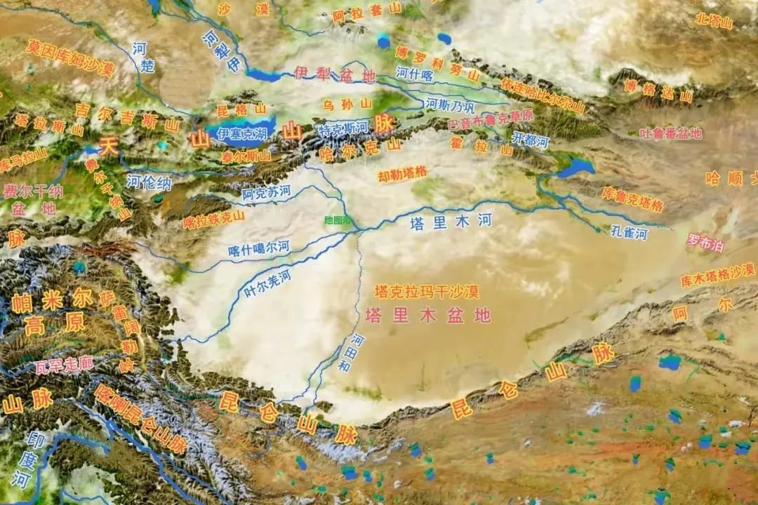 塔克拉玛干被锁边后听的有人讲，50年以后将全部变成草原，且不论办不办得到，都是一