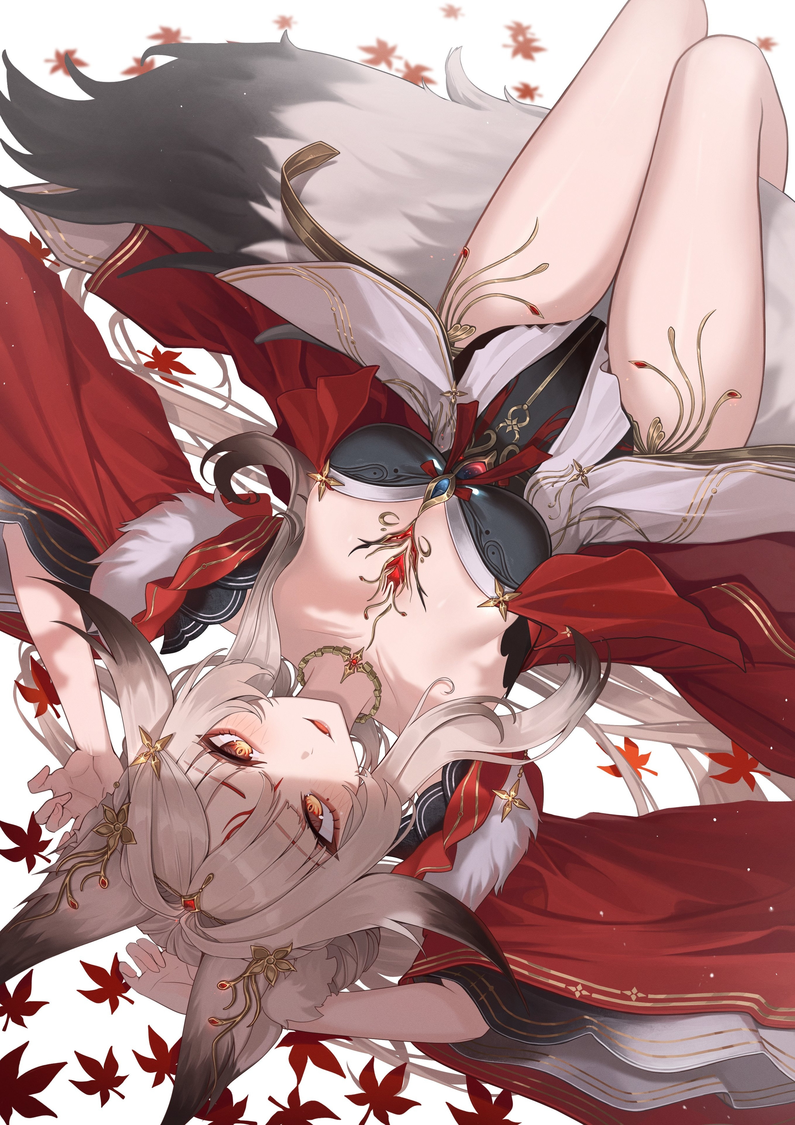 动漫狐狸能有什么坏心思呢？画师：めちゃpid：8919703​​​