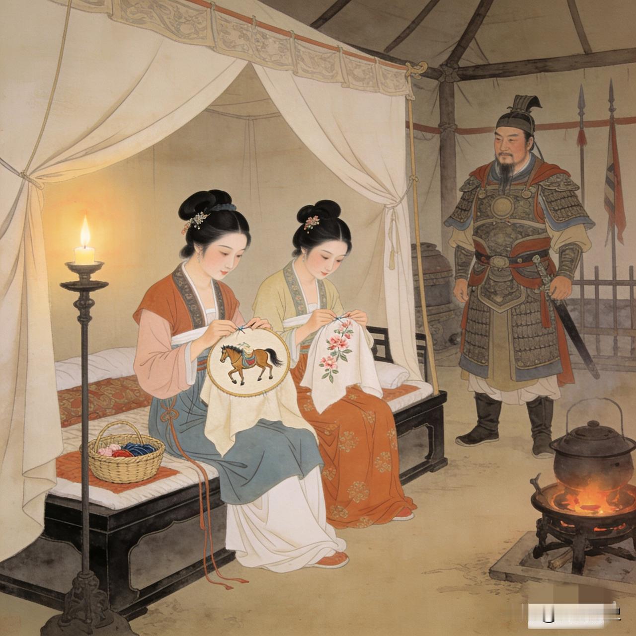 208年曹操部将俘获了两个绝美的妹子，特意带给他过目，曹操一看笑了：“这可是刘玄