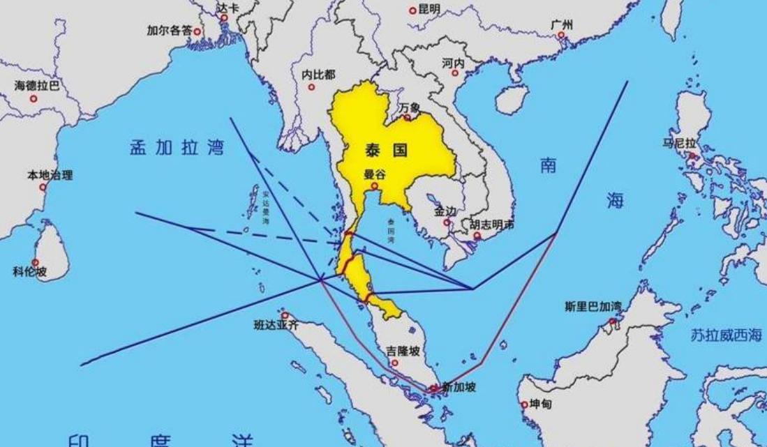 瞒不住了！中泰突然祭出绝杀方案，废掉马六甲枷锁，特朗普布局彻底落空长久以来，