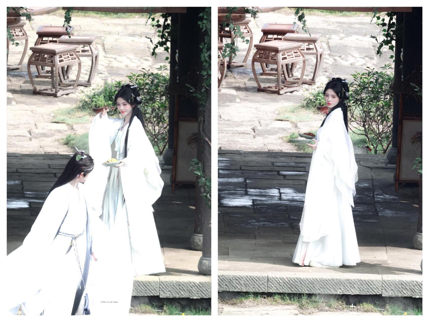 鞠婧祎杨采薇❤️鞠婧祎韩菱纱❤️我伫立缄默我冥想如果我的生命没遇到你会
