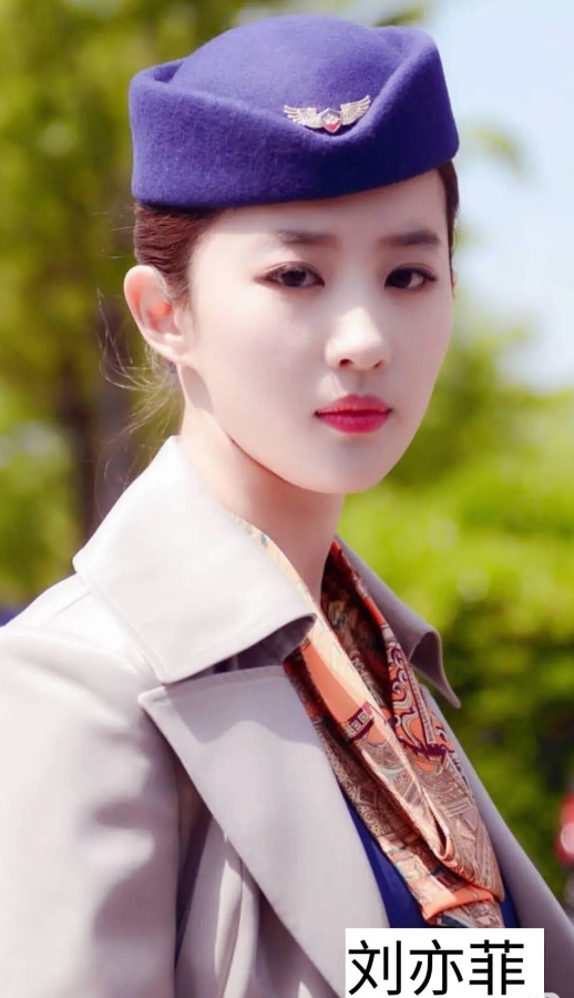 九位女明星空姐服装，你选哪位？
