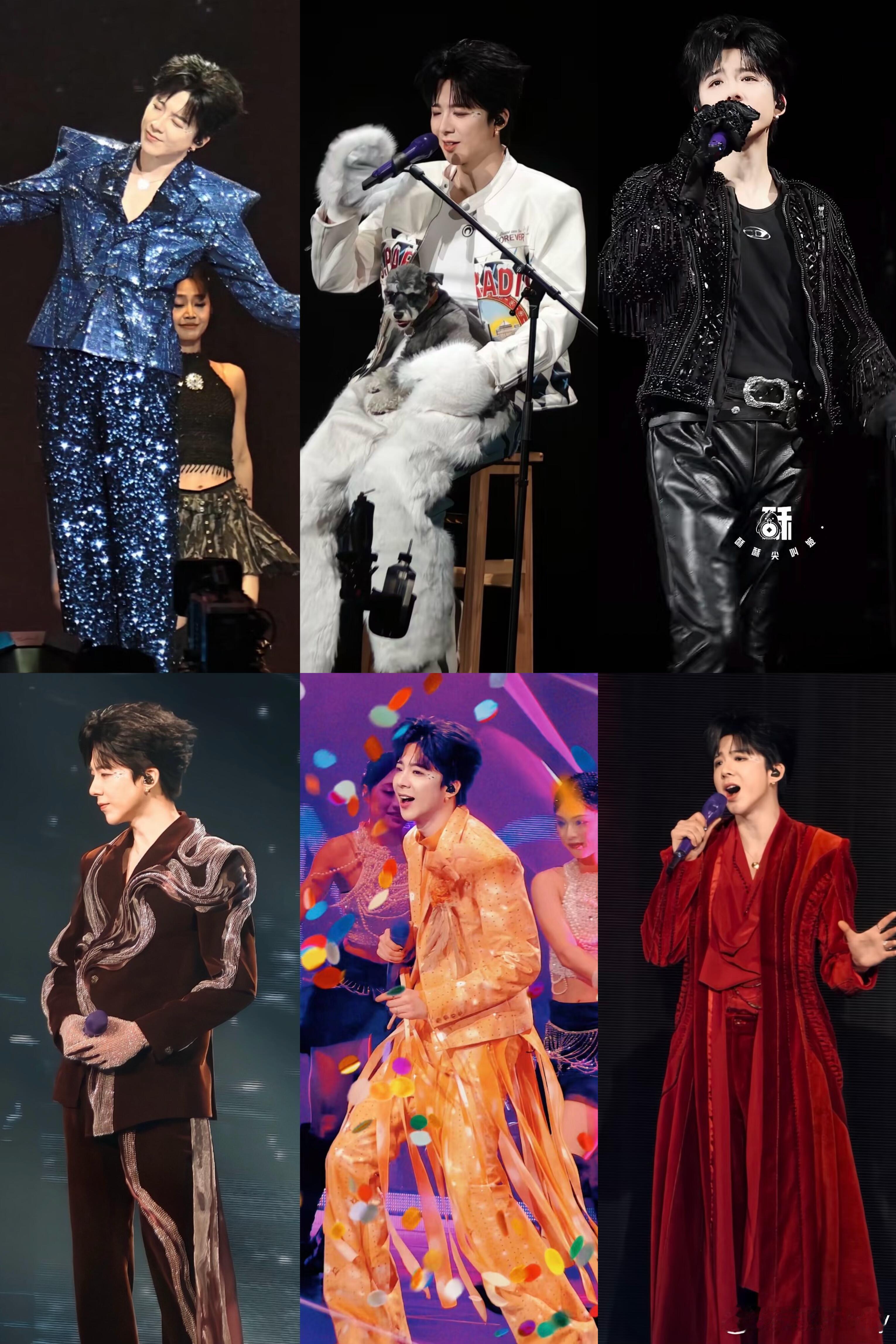 刘宇宁11.15演唱会妆造直接封神！6套Look轮番炸场，每套都戳中审美点！不