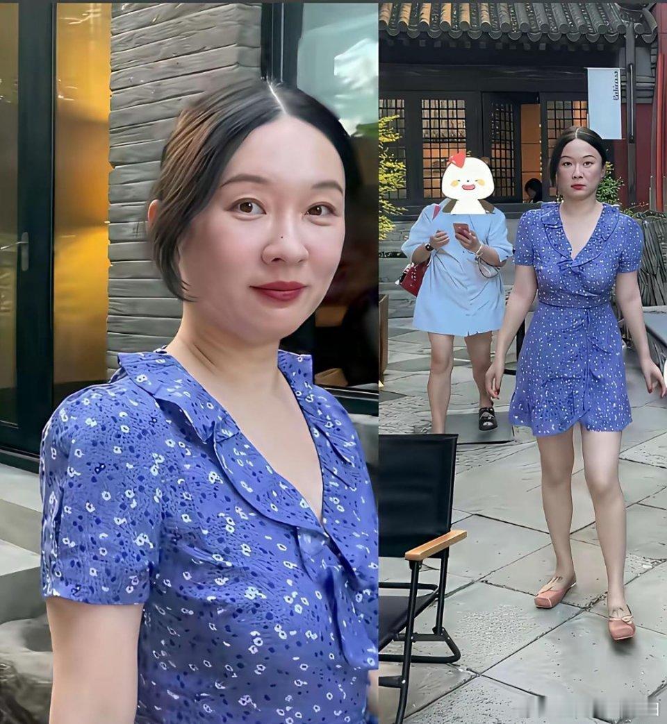 霍思燕被网友随手一拍就超美了​​​