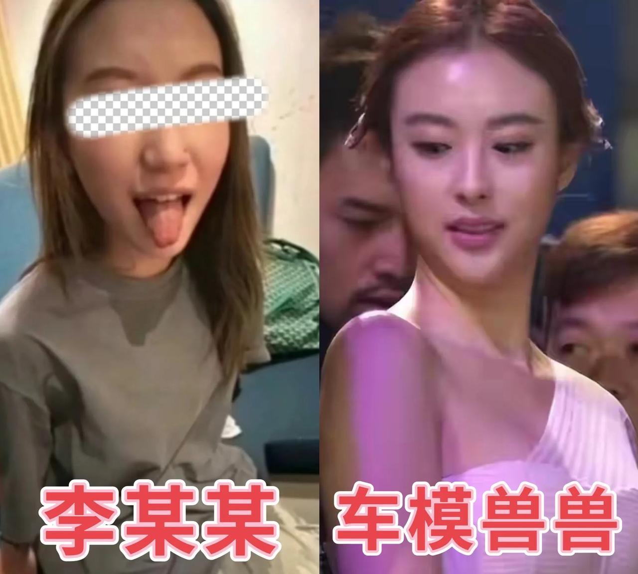 我问我舅，李欣莳和车模兽兽都是同一个学校的，怎么结局差这么多？我舅说，“兽