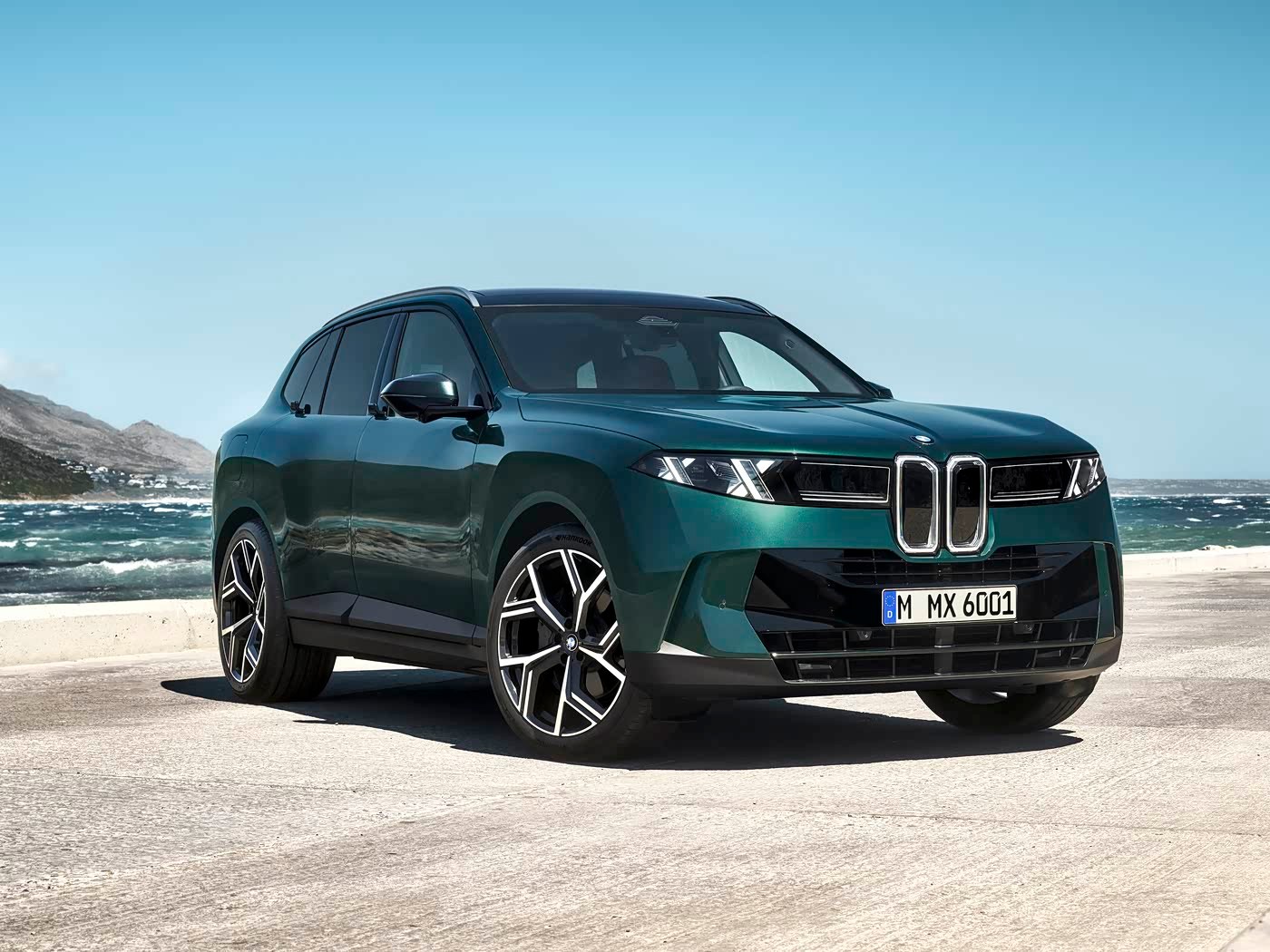 新车宝马全新一代X5长这样大家都知道，虽然没见过X5的实车，不过IX3的实车还
