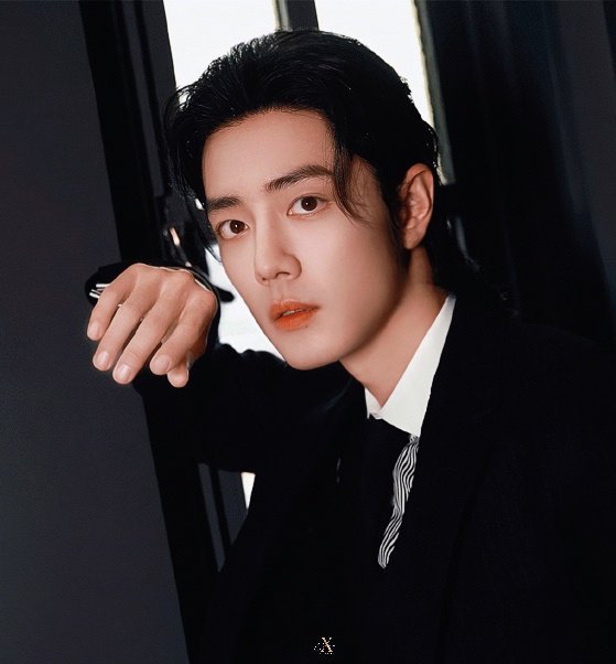 肖战好金贵的一张脸啊！完全幻视上流市场上运筹帷幄的贵公子，好期待肖战任少白啊！