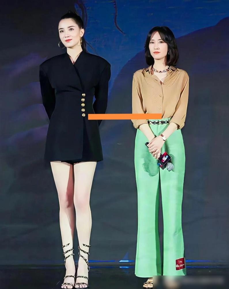 别盯着那6厘米的身高差不放了。173的宋佳和167的刘敏涛站在一起，这根本不是什