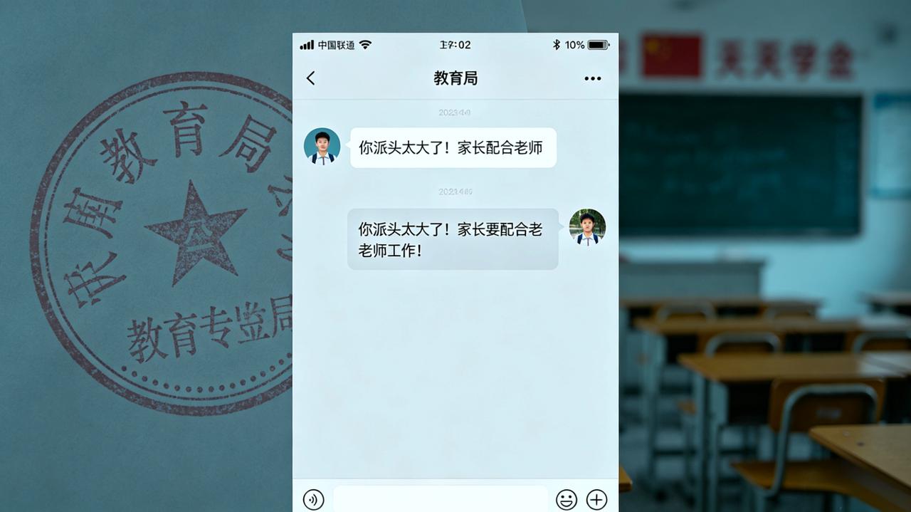 索要电子版试卷被怼“派头大”！天津家校争执引众怒，教育局火速回应近日，