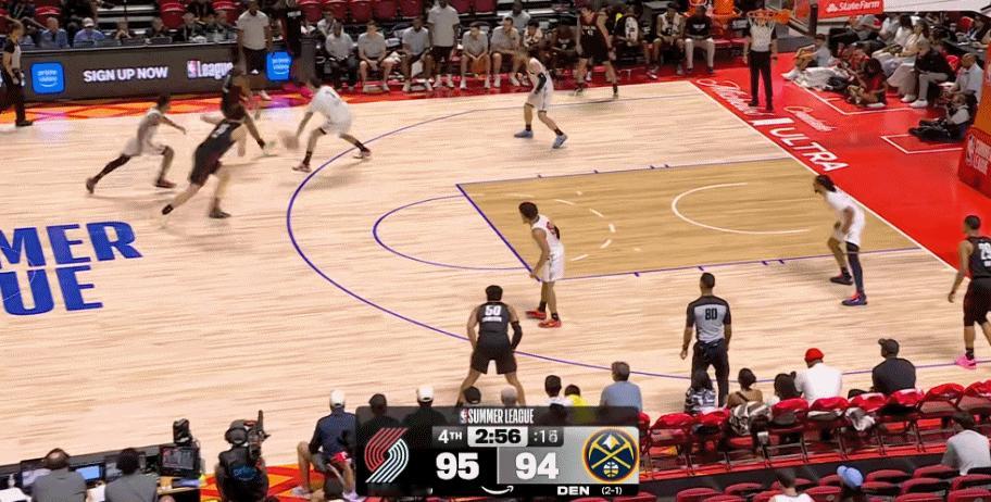 刚刚结束的NBA夏季联赛，开拓者108‑101逆转击败掘金。杨瀚森本场发挥十分亮