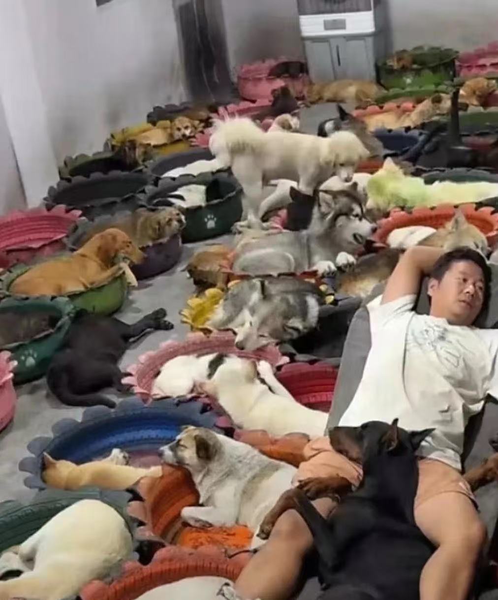 这小伙子炫富的路子……我愣是没词形容。