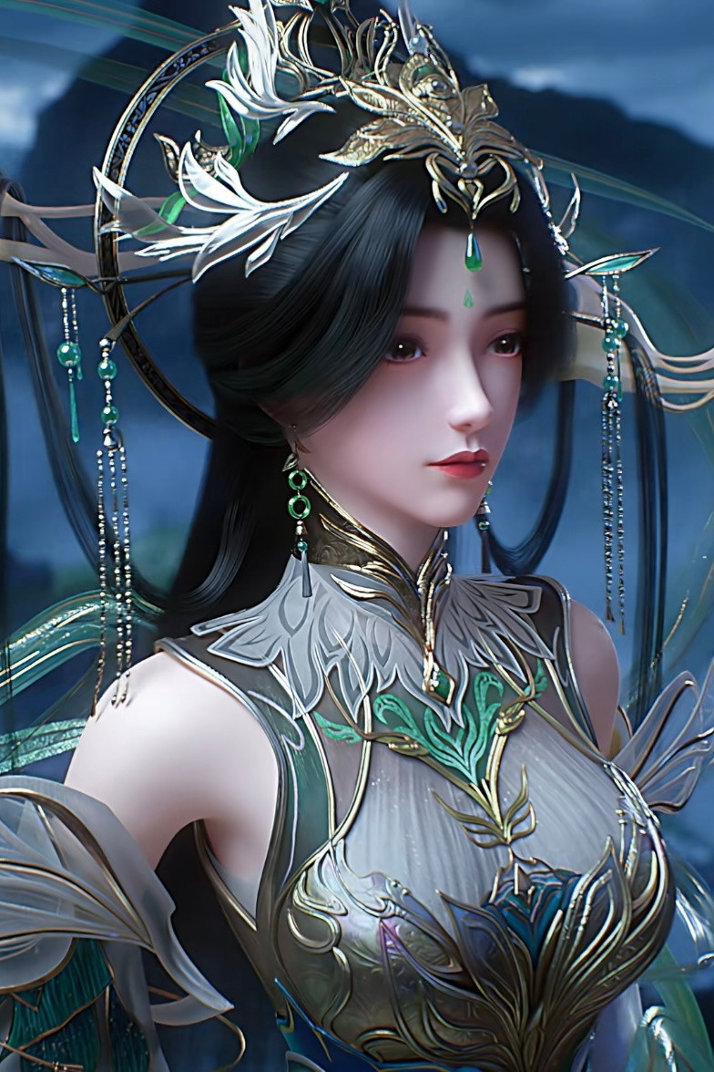 完美世界动画柳神Ⅱ截修竖图​​​