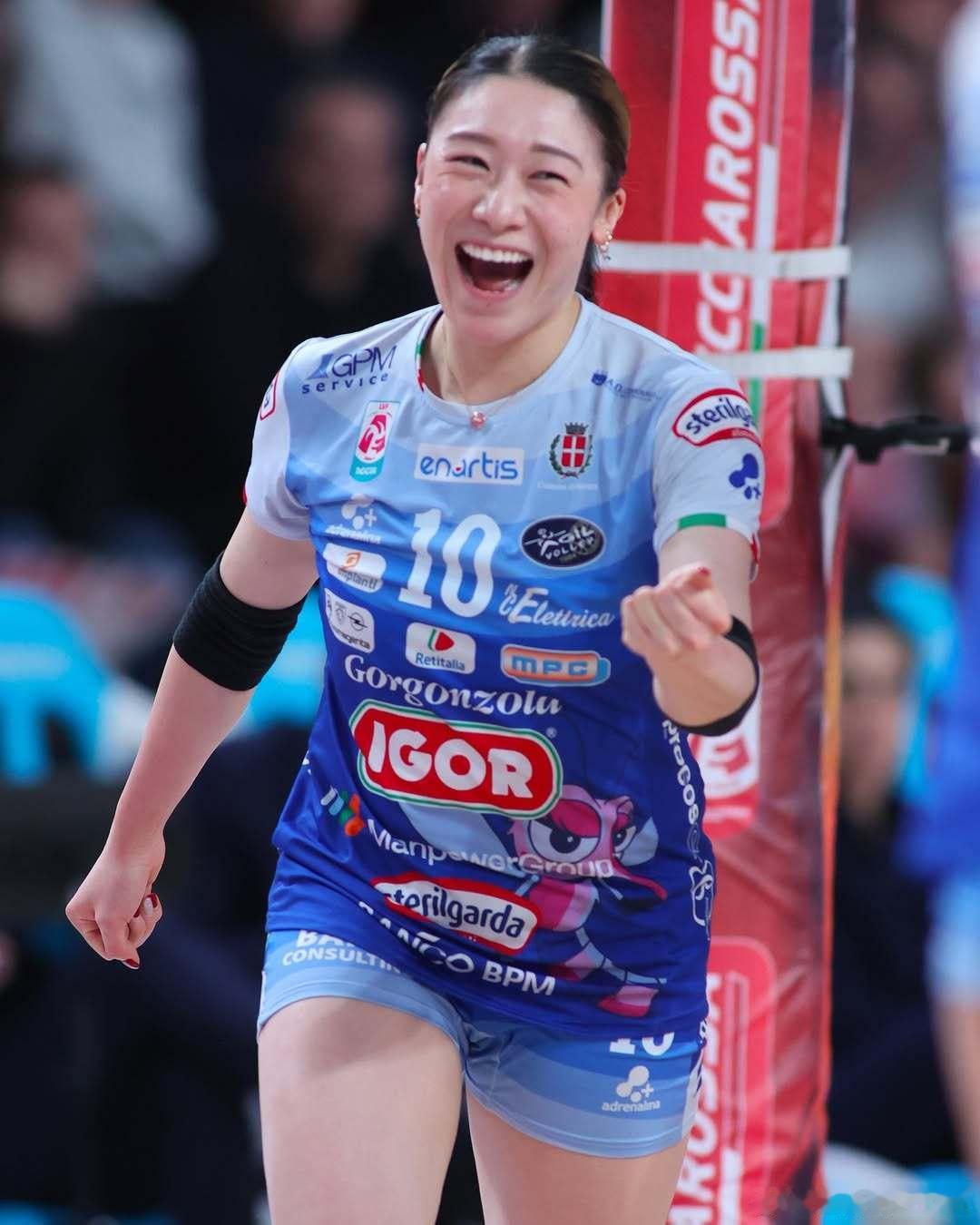 庄宇珊留洋第一季📊25-26赛季意甲女排联赛常规赛第21轮结束之后，庄宇珊