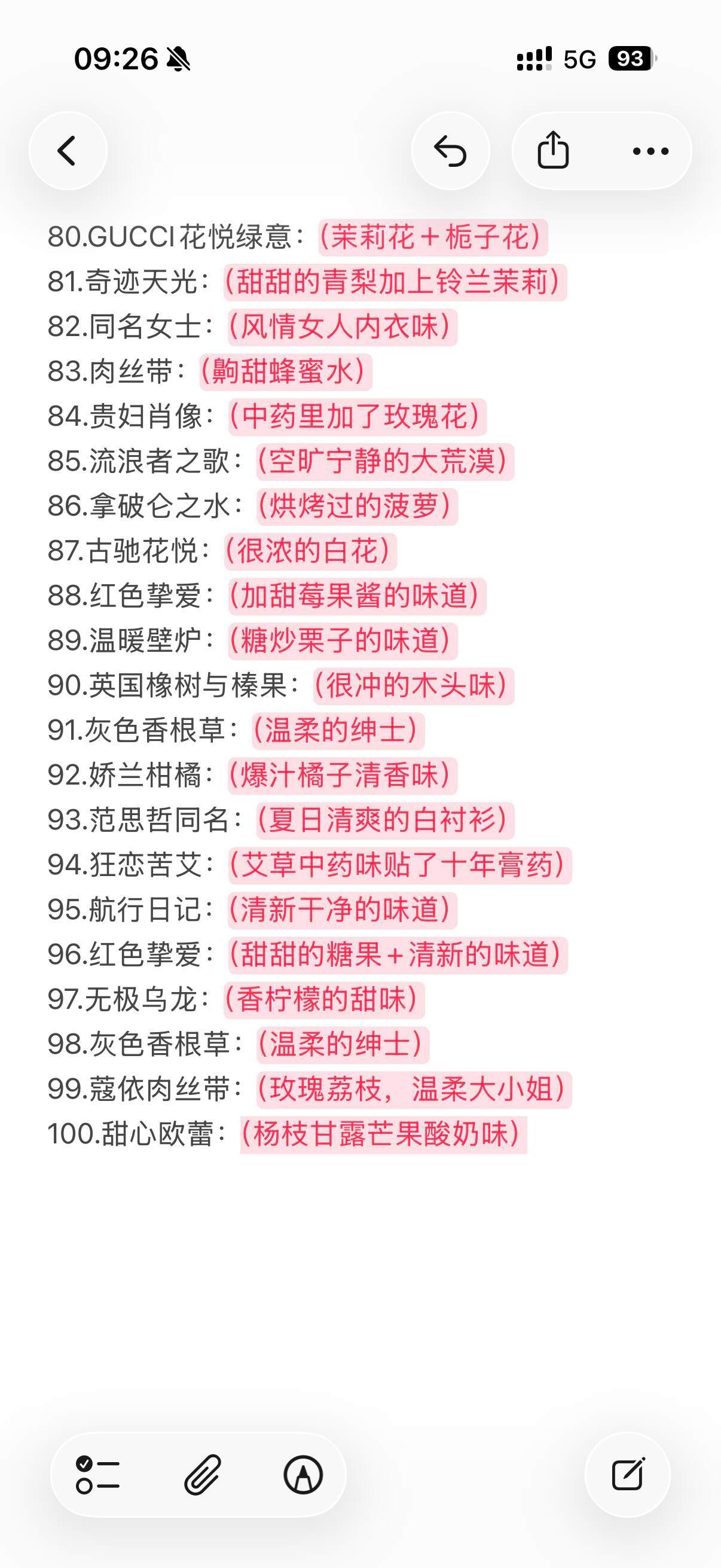 这样描述香水总能懂了吧