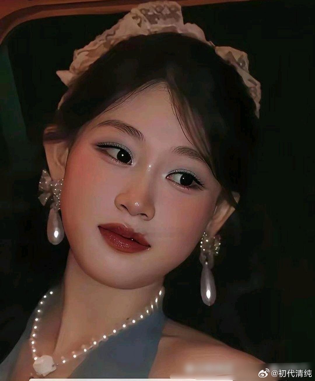 这就是小沈阳女儿10万元一次画的妆​