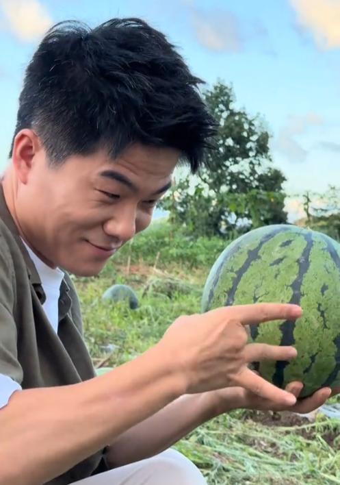 董宇辉你倒是谈个恋爱啊！就会弹西瓜董宇辉一个弹指，弹开一个西瓜登上热搜