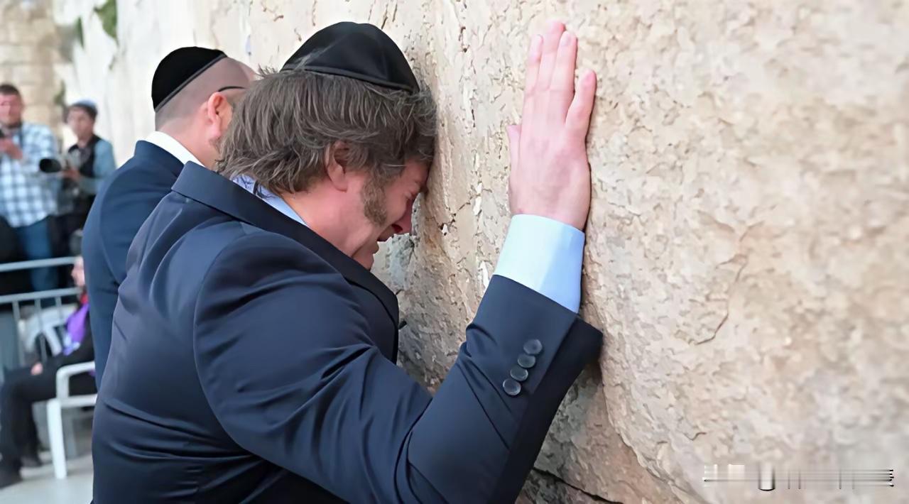 看消息阿根廷总统米莱到访以色列和内塔尼亚胡会面并合影拍照值得让人们关注和意