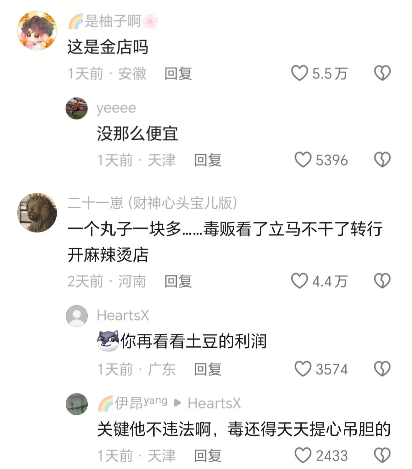 这个麻辣烫店老板本来想为丸子正名，说它不压秤不贵，结果挨个称完菜品，大家觉得更贵
