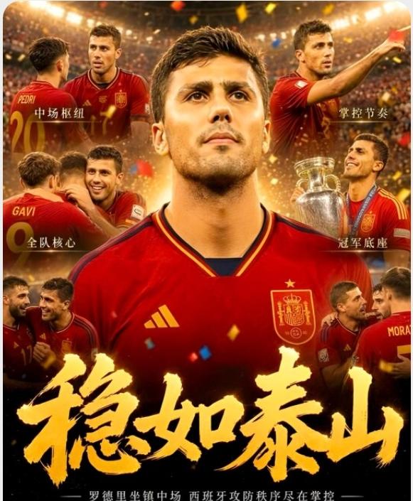 罗德里，摧毁了法国队的大脑中枢，他让法国跑车全部失灵！世界杯半决赛，西班牙队2