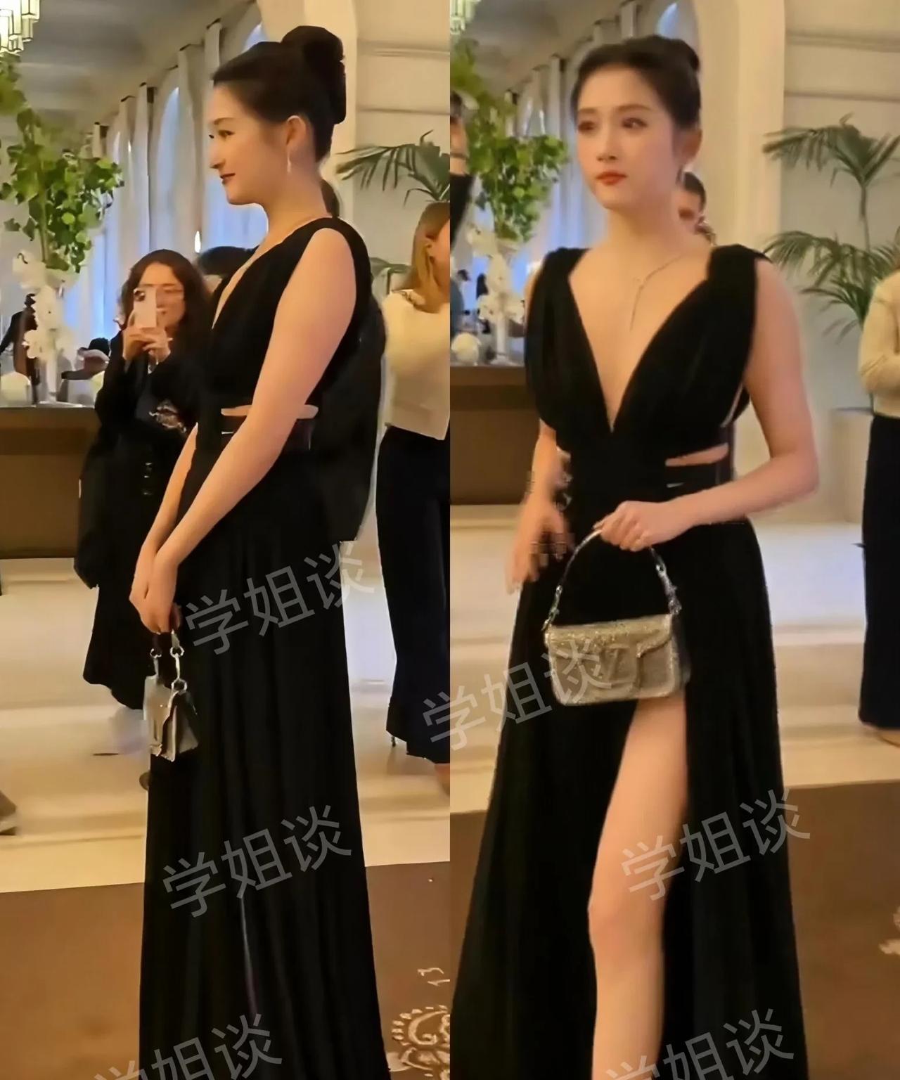 我真后悔以前骂关晓彤长得丑，吐槽她个高得像竹竿，身材差得像搓衣板。这次参加活动