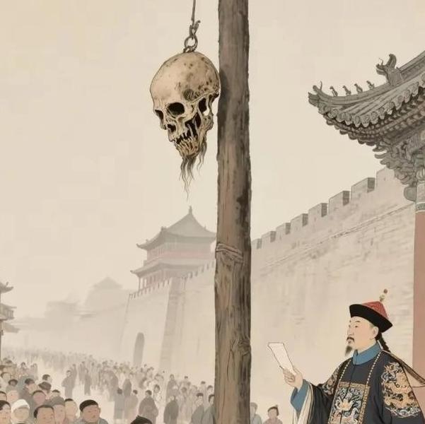 乾隆元年春天，左都御史孙国玺递了一道折子上去，说的是一件小事：菜市口有一颗人头，