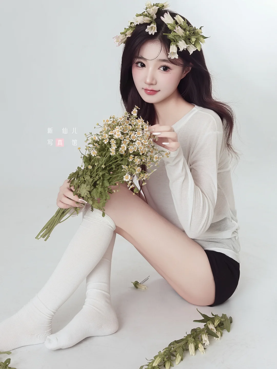 韩系花漾少女写真 | 每张都能当封面！