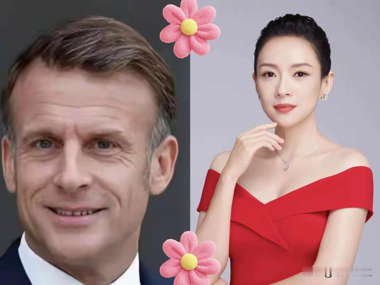 有网传消息称，马克龙尚未解除婚姻关系，国内不少网友便热议章子怡或将成为下一任法国