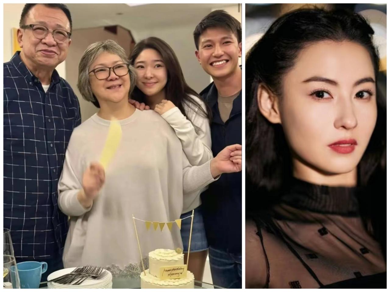 看了许绍雄突然理解张柏芝了原来这些年，她吃了这么多苦，真的是值得的。张柏芝