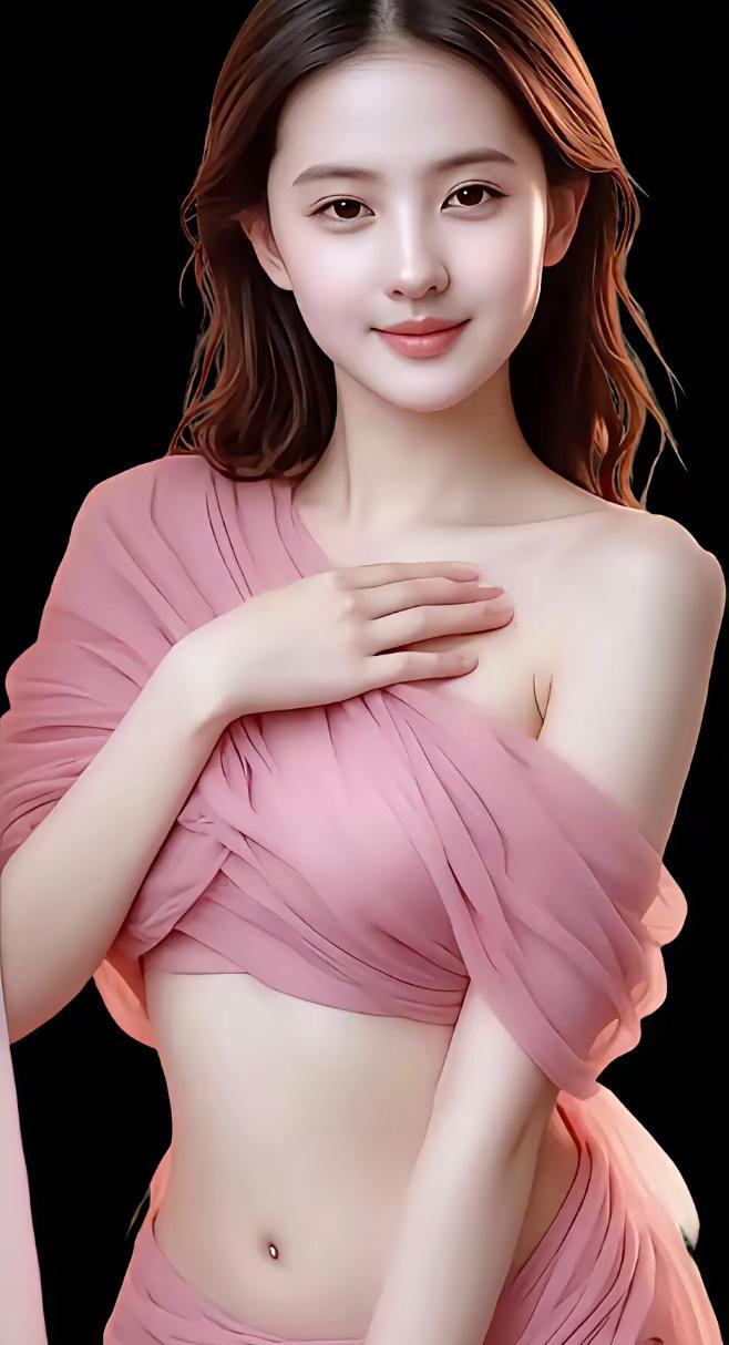 《灵动的身姿》粉纱轻裹韵尤殊，玉立亭亭若画图。一顾神飞姿灵动，恰似仙娥落