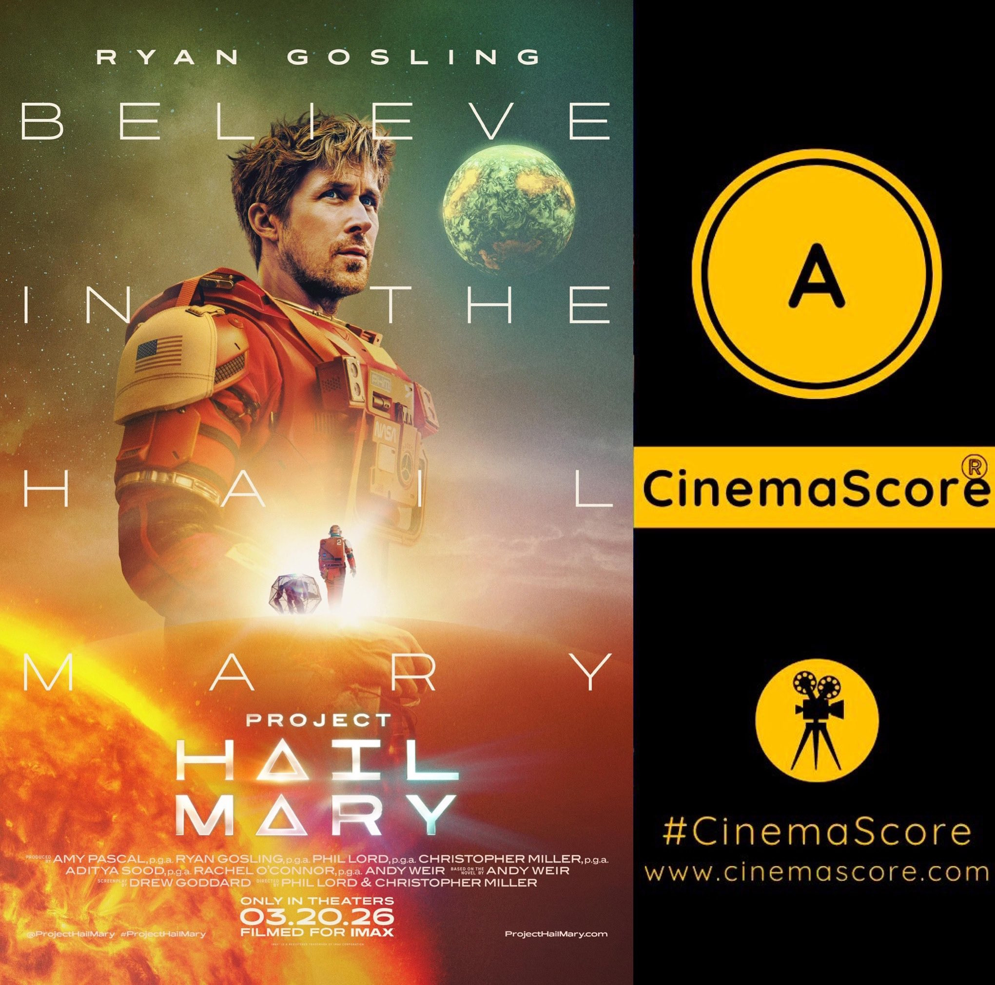 牛X！高司令RyanGosling联手桑德拉·惠勒主演新片《挽救计划》Cine