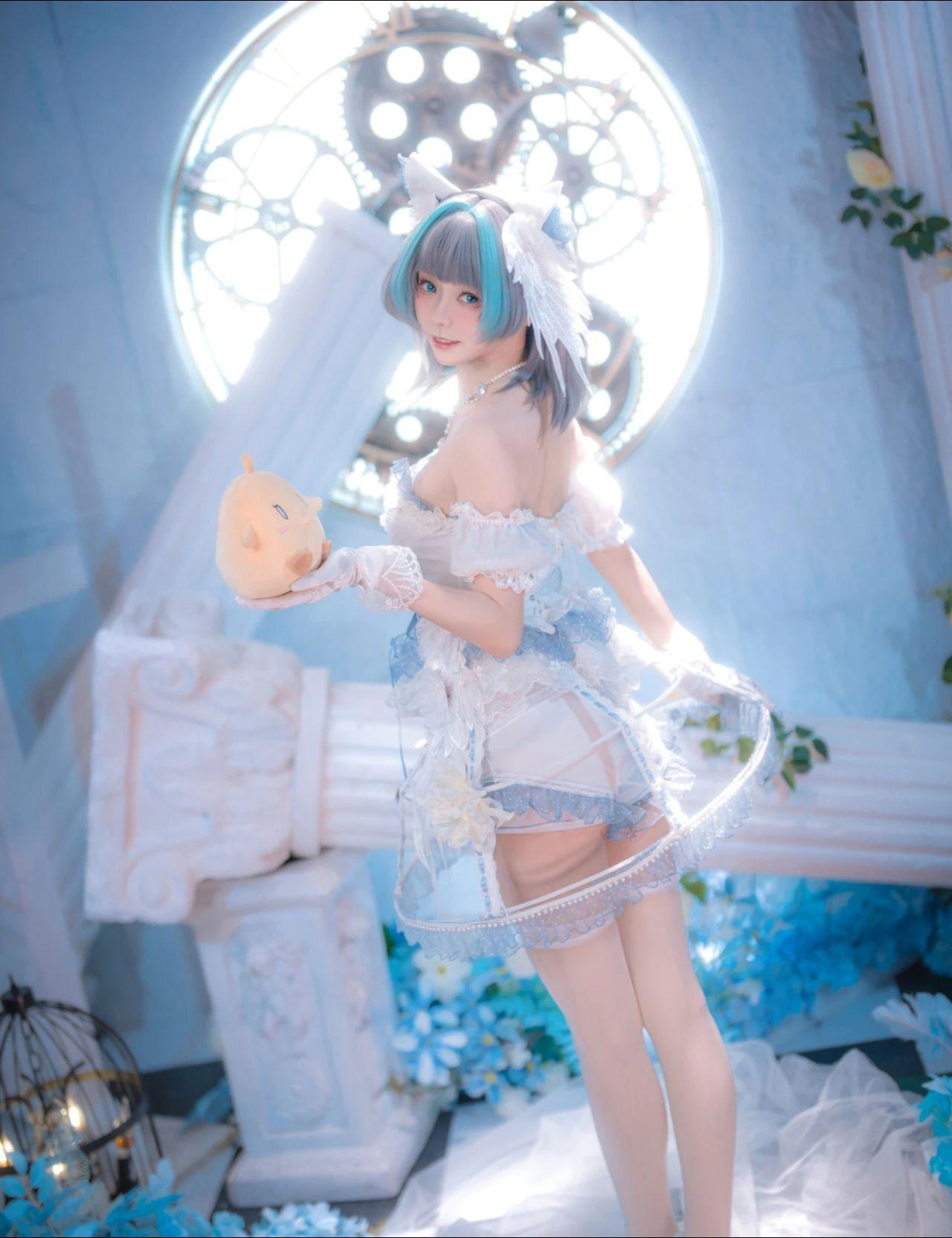 极品气质美女 柴郡猫cos 碧蓝航线cos 这谁能顶得住啊 cosplay