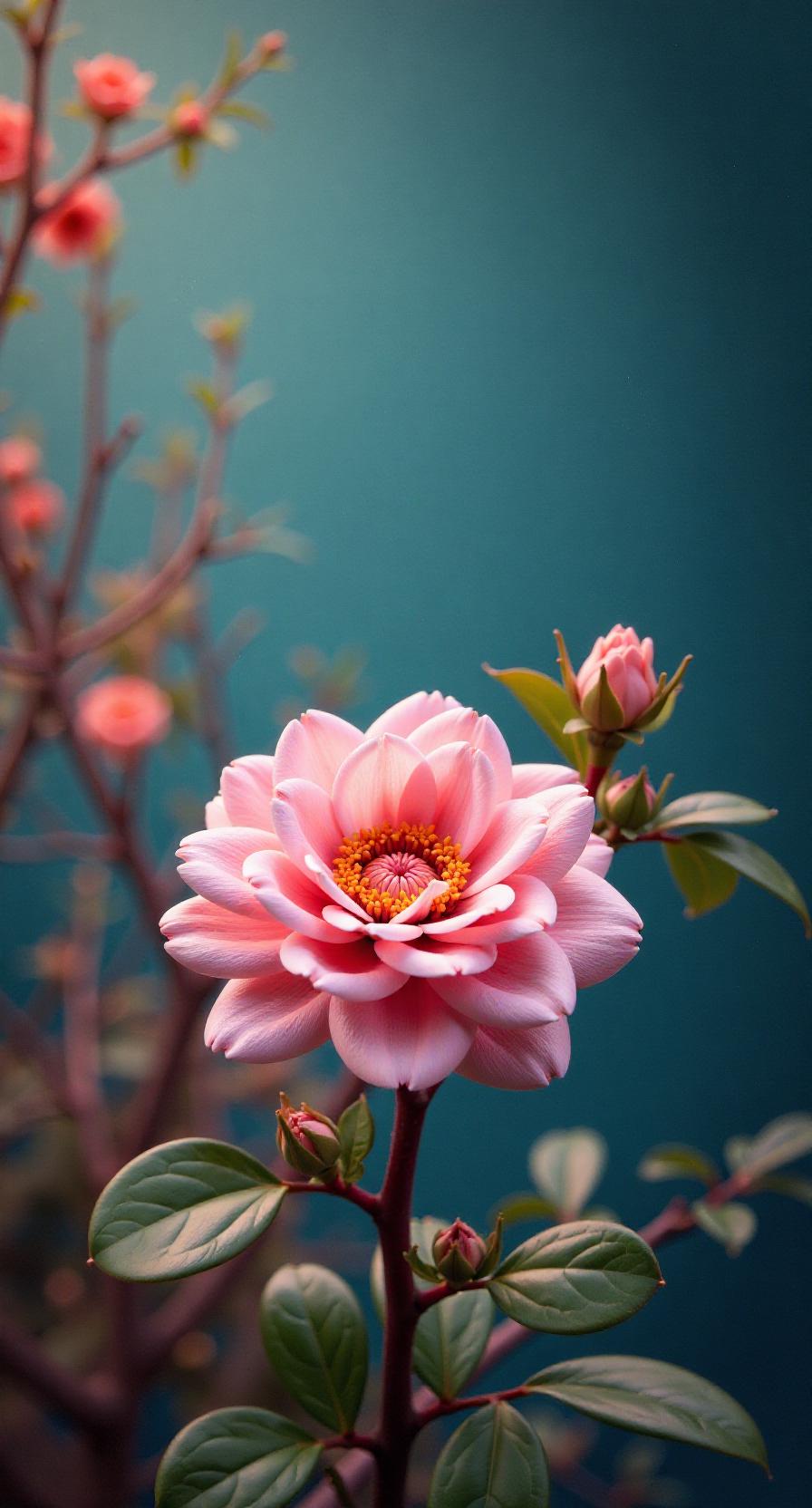 看到“秋吹落叶黄”这句上联，我也来了兴致对下联。上联描绘了秋天吹落树叶，树叶变黄