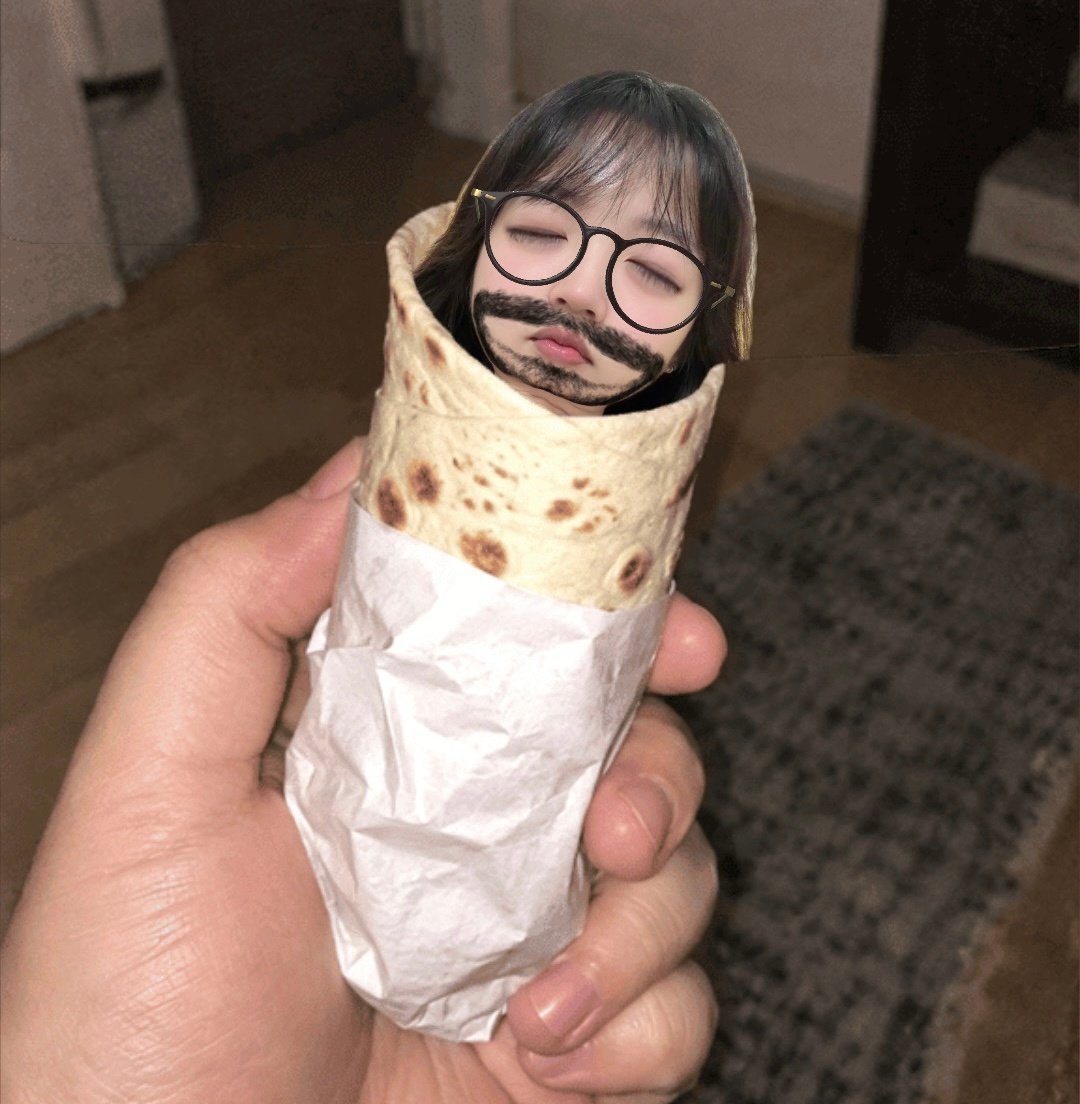 这个照片里什么也没加，但是好幸福​