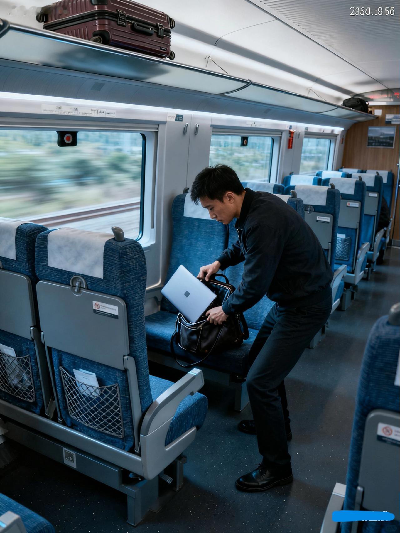 20秒得手!高铁邻座偷走1万4电脑,狡辩称“捡的”,结局大快人心“就去了趟